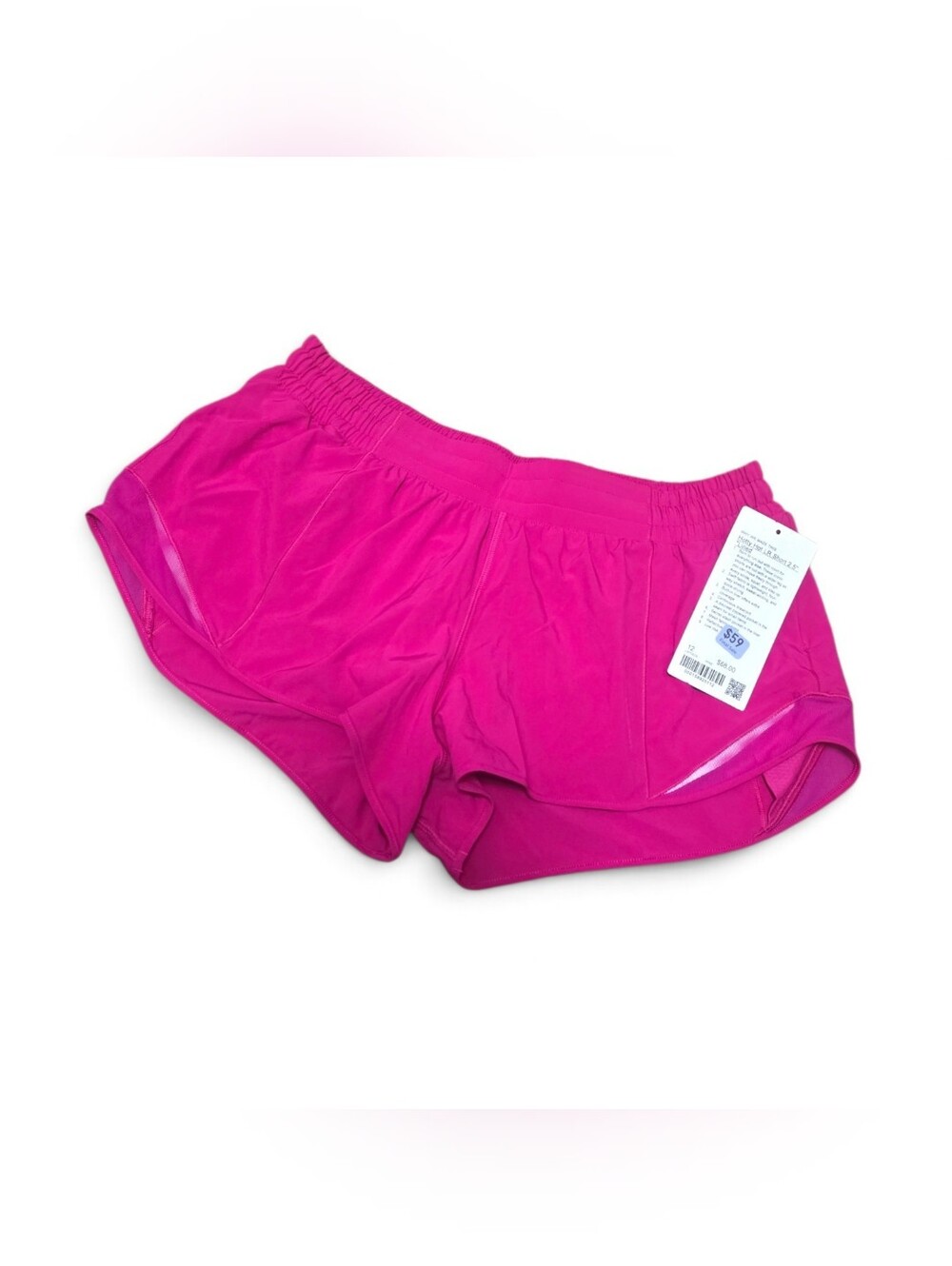Lululemon Hotty Hot LR 2.5 Lined Pink Flare